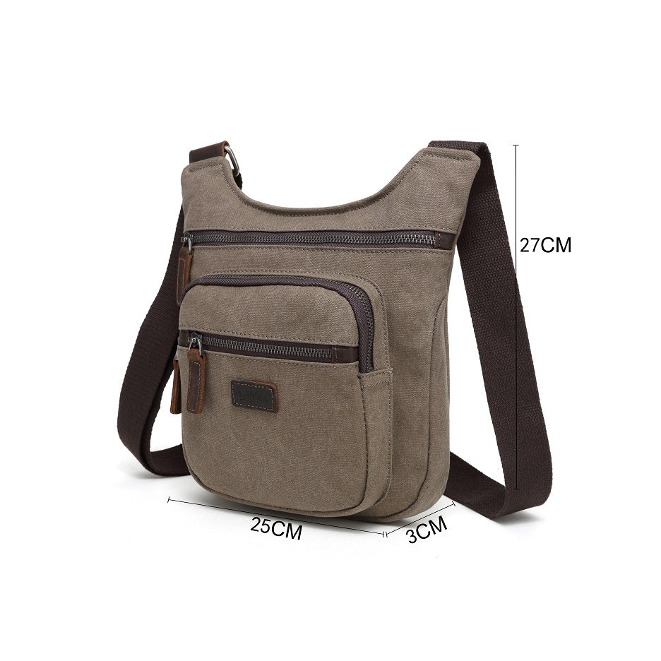 Small Canvas Shoulder Bag