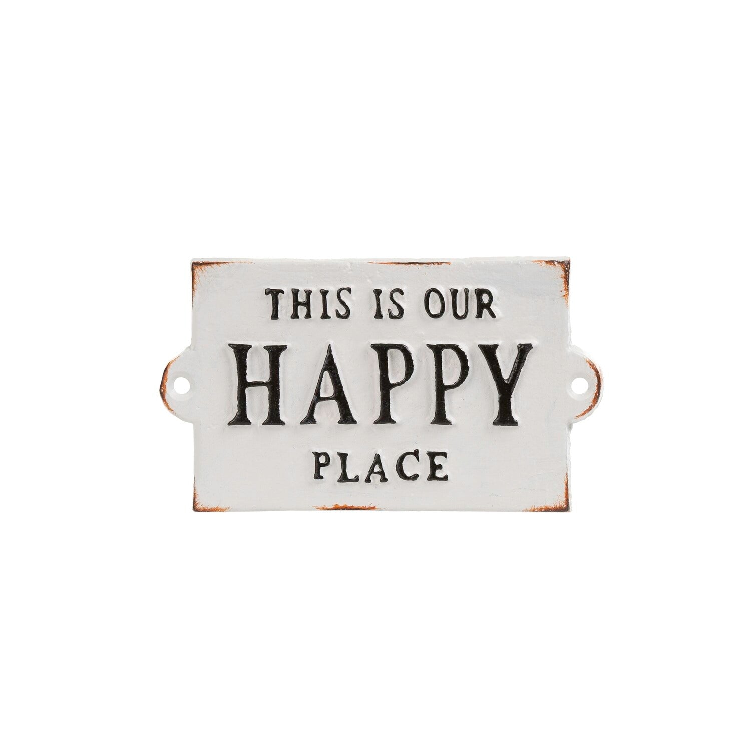 Our Happy Place Sign