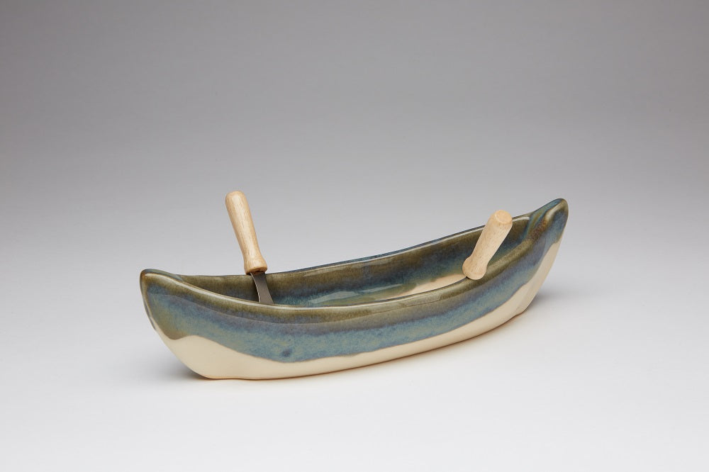 Canoe Dip Pot