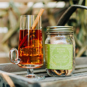 Apple Hot Toddy Cocktail Infusion Jar