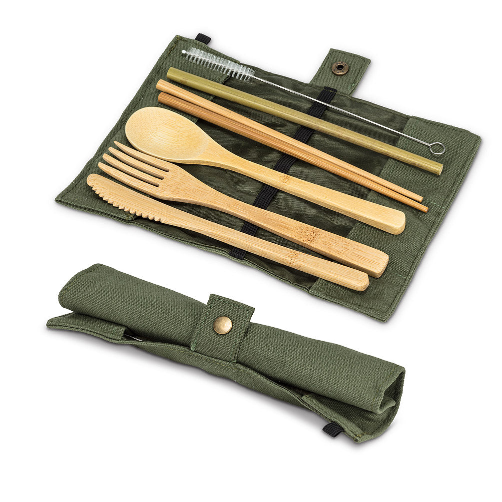 Bamboo Cutlery-7 piece set