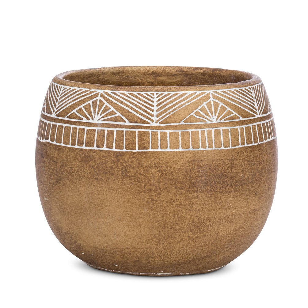 Large Tribal Band Planter