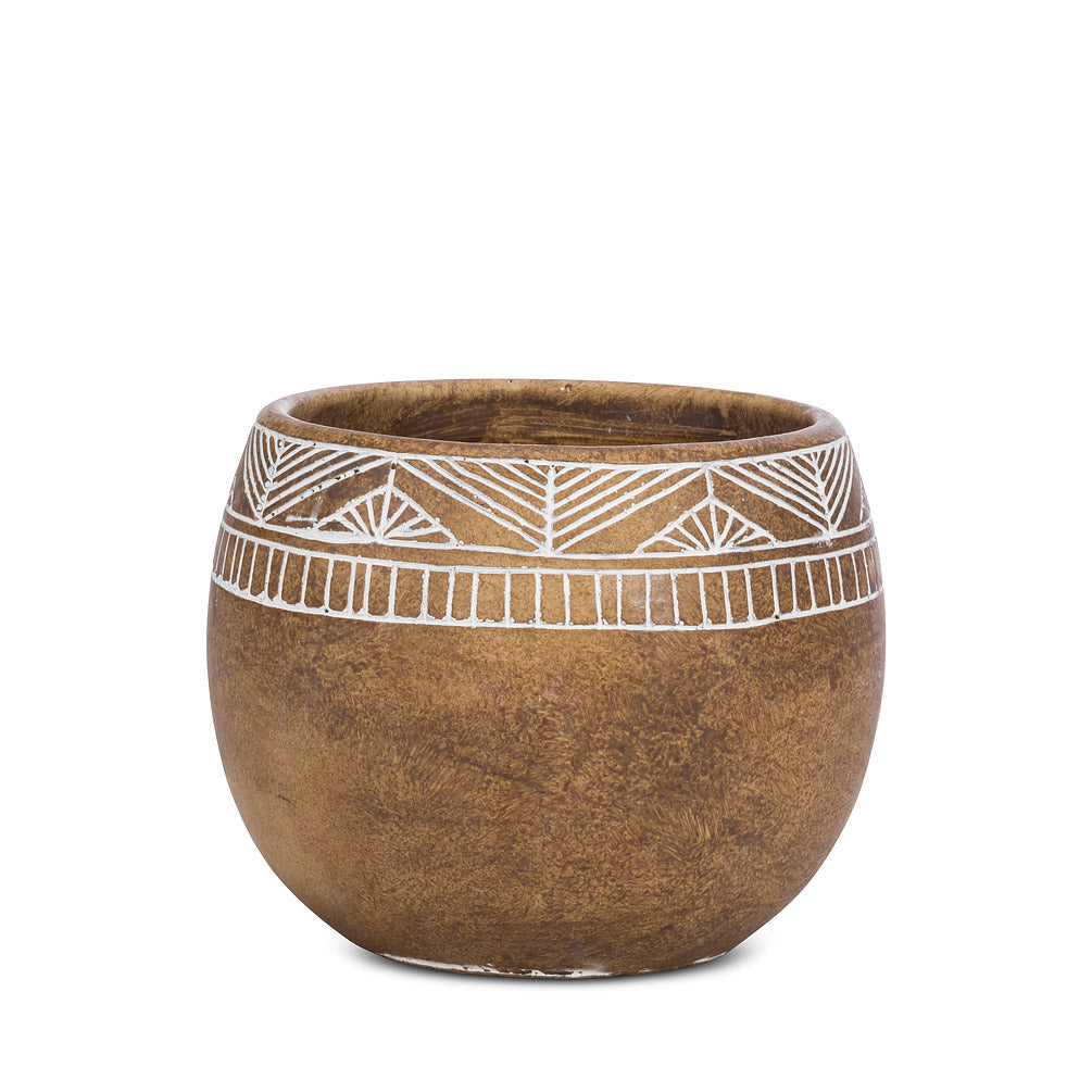 Small Tribal Band Planter