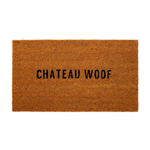 Chateau Woof Door Mat