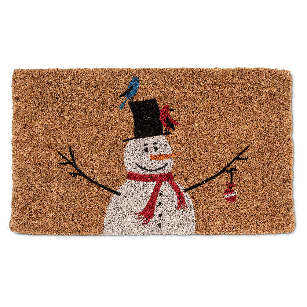 Snowman Doormat