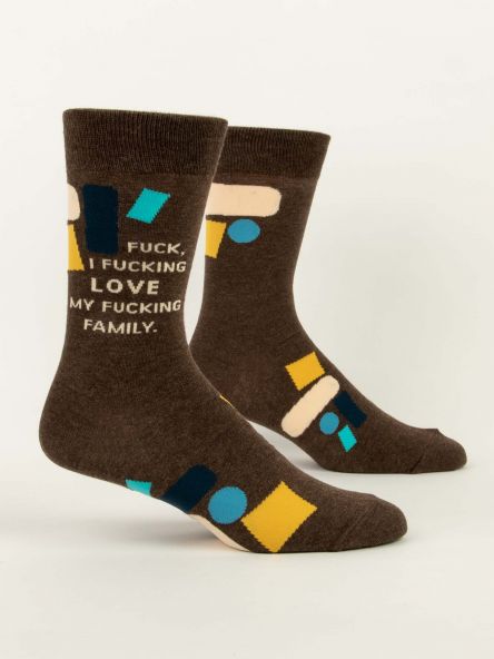 Fuck, I Love My Fucking Family Socks-Men