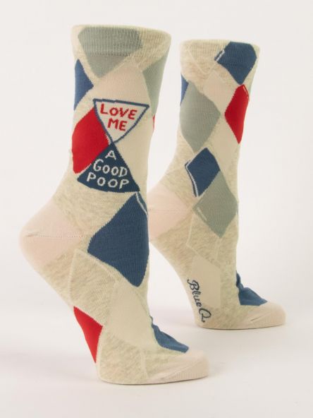 Love Me A Good Poop Socks-Women