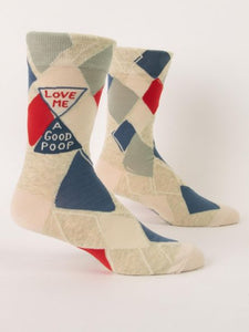 Love Me A Good Poop Socks-Men