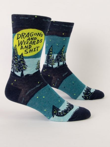 Dragons & Wizards Socks-Men