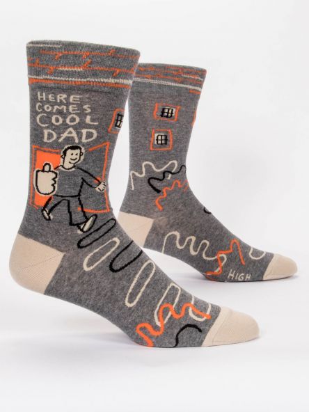 Here Comes Cool Dad Socks-Men