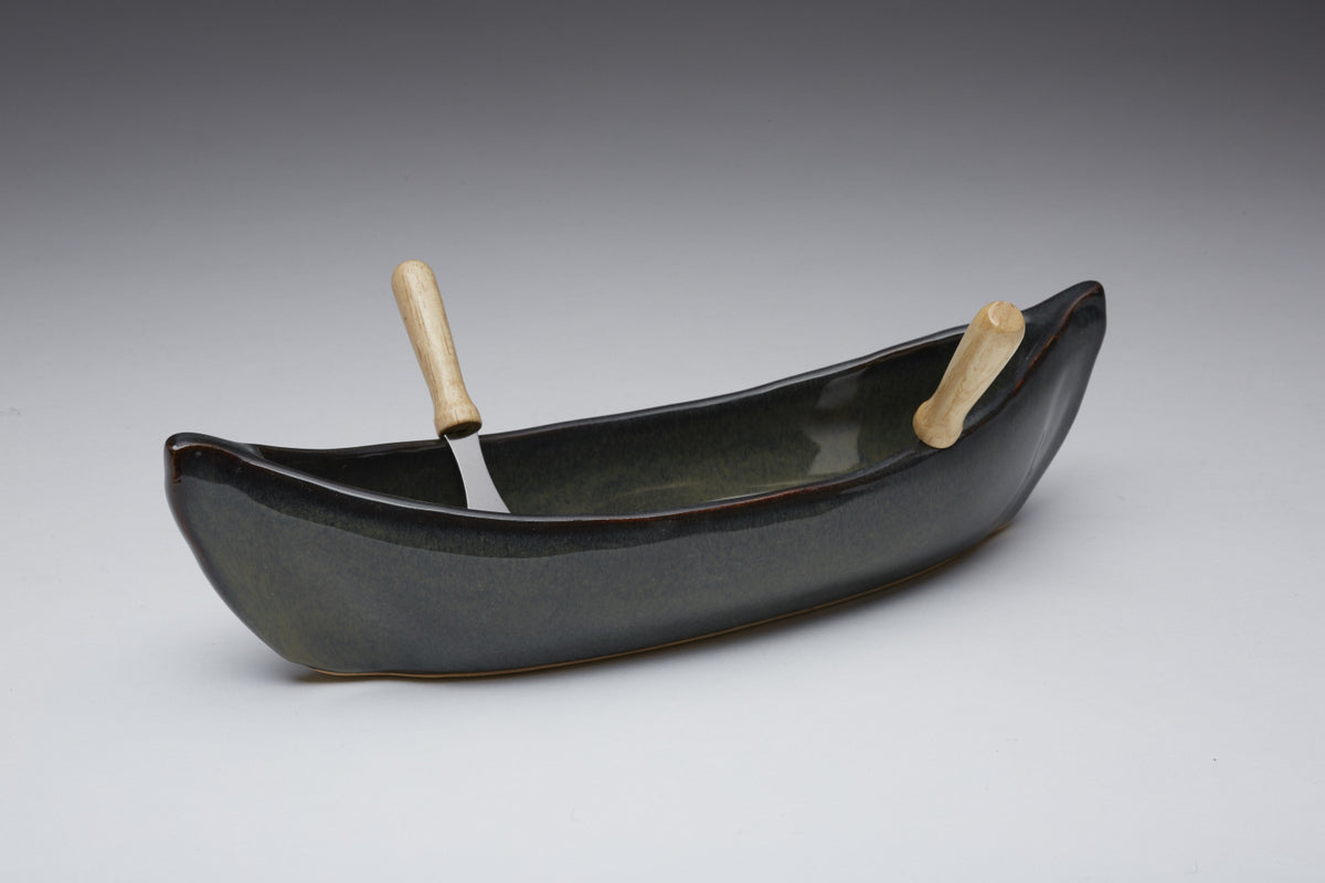 Canoe Dip Pot