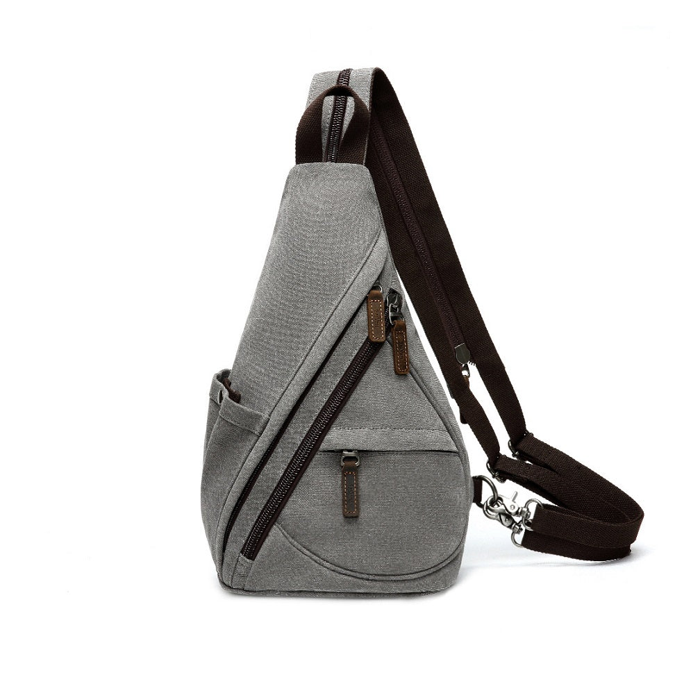 Multifunctional Canvas Sling Bag