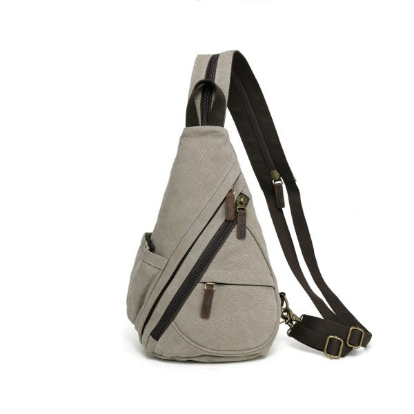 Multifunctional Canvas Sling Bag