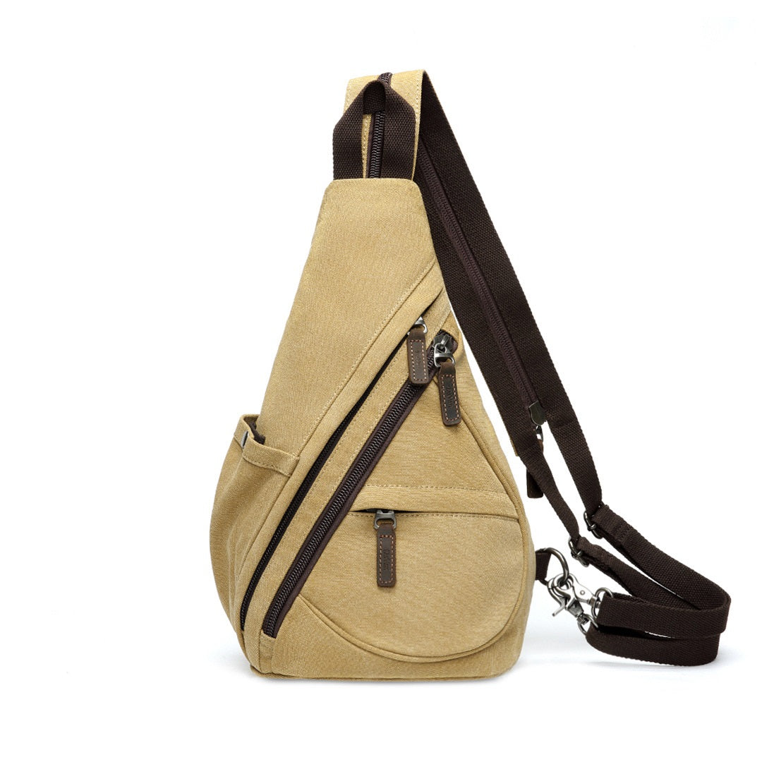 Multifunctional Canvas Sling Bag