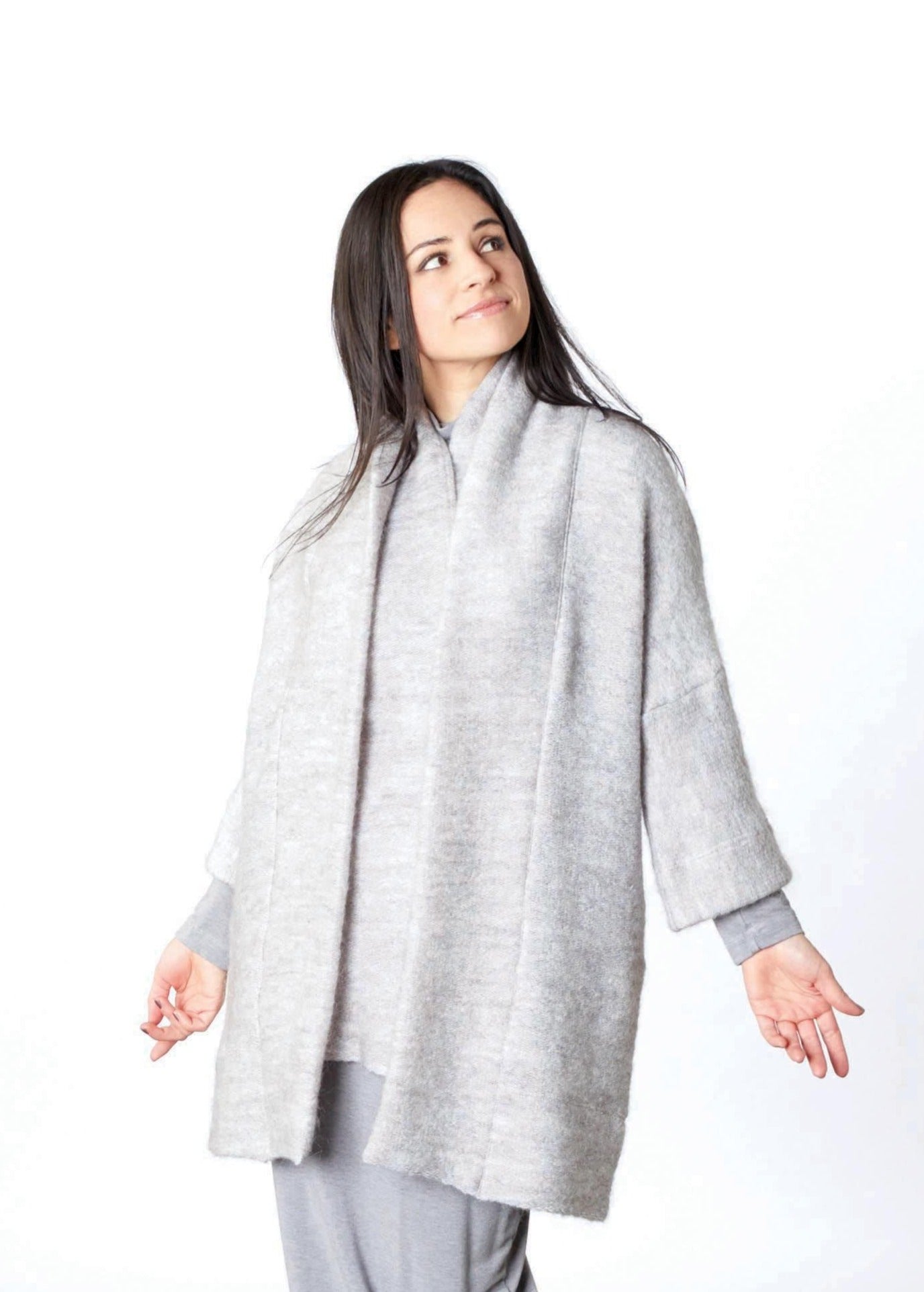 Marta Coat-Italian Mohair Terry