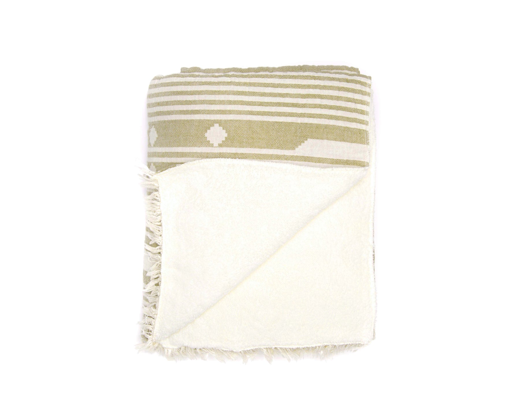 The Arrow Throw in Khaki