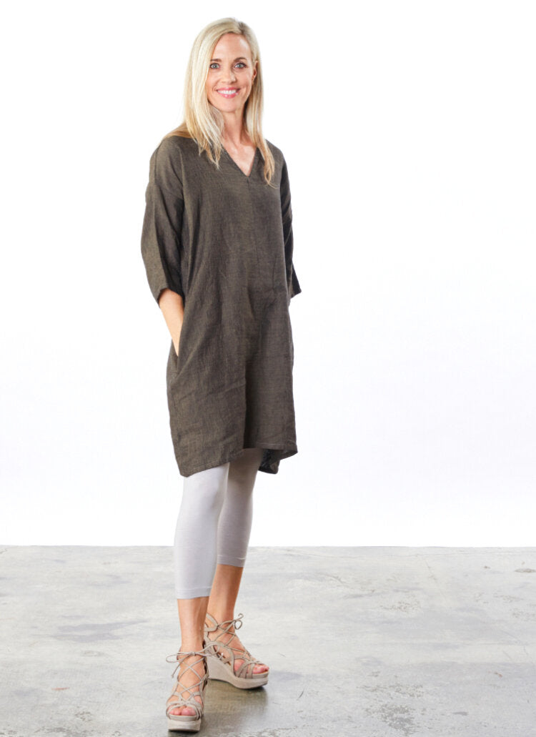 Bryn Walker Bingley Dress in Linen