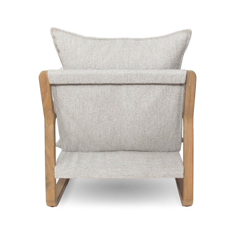 Finn Sling Chair – Taupe Boucle