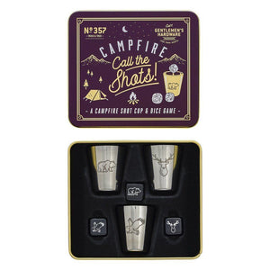 Campfire Call The Shots Shot Cup & Dice Game