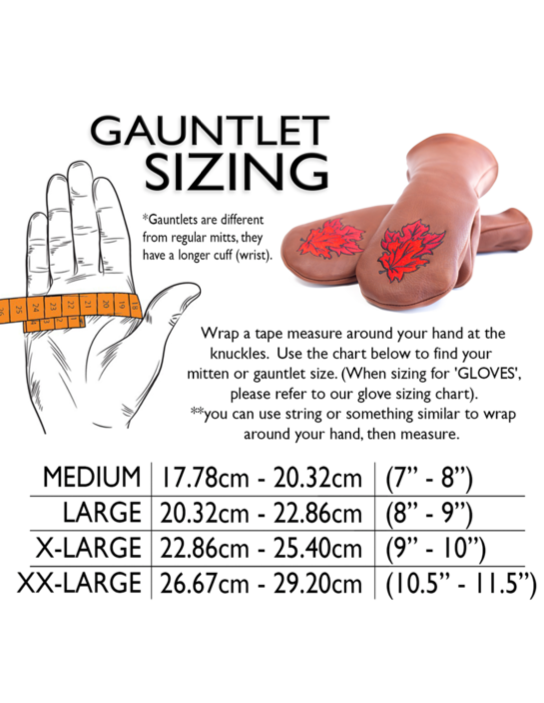 Moose Grain Gauntlet Mitt