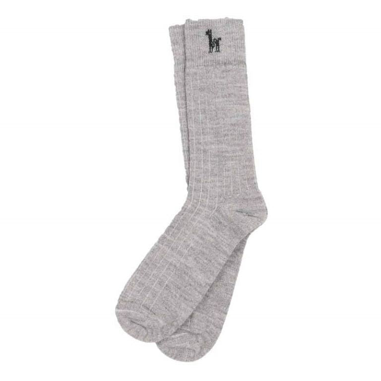 Alpaca Socks - Grey (Unisex)