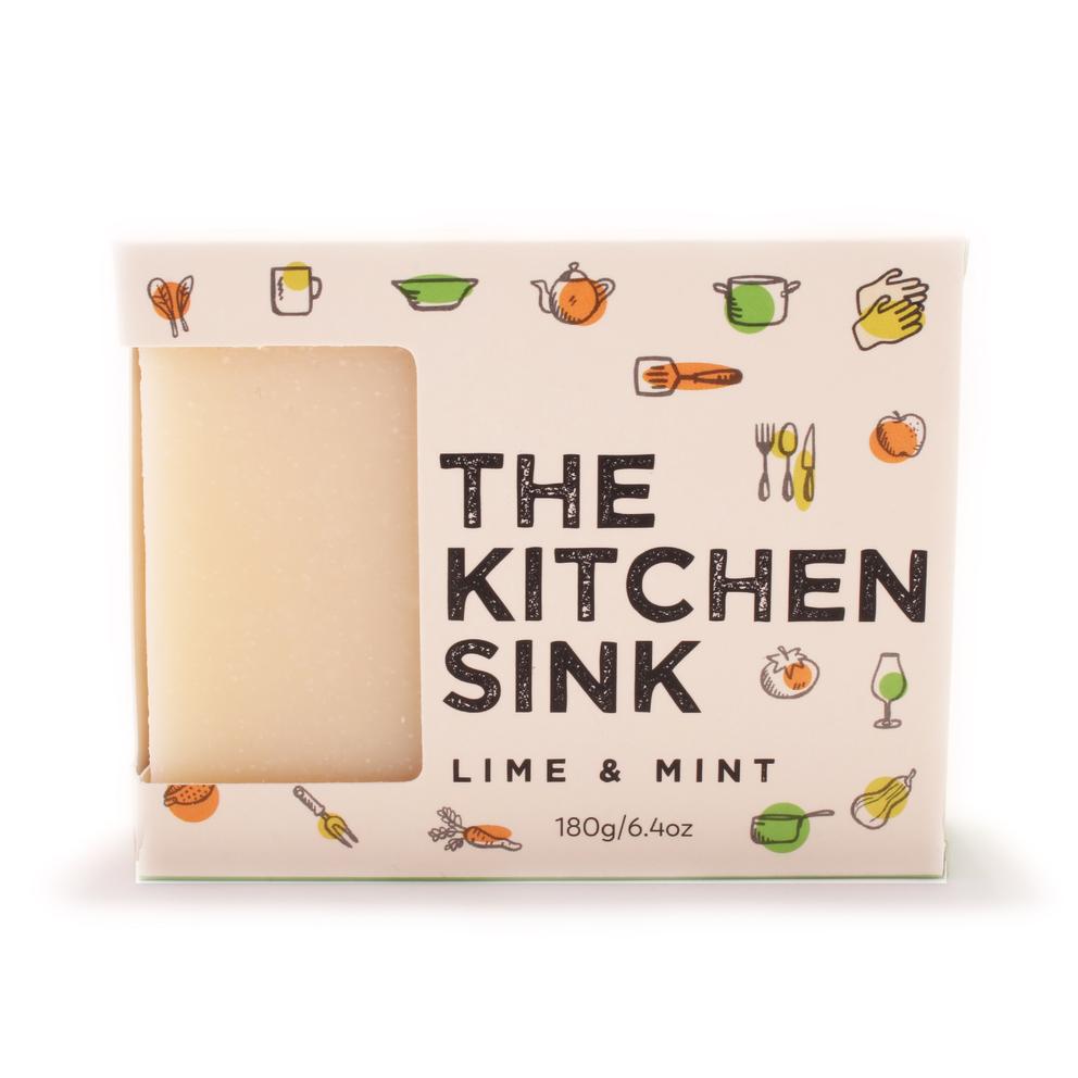 The Kitchen Sink Soap Bar - Lime & Mint