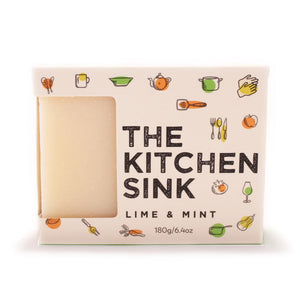 The Kitchen Sink Soap Bar-Lime & Mint