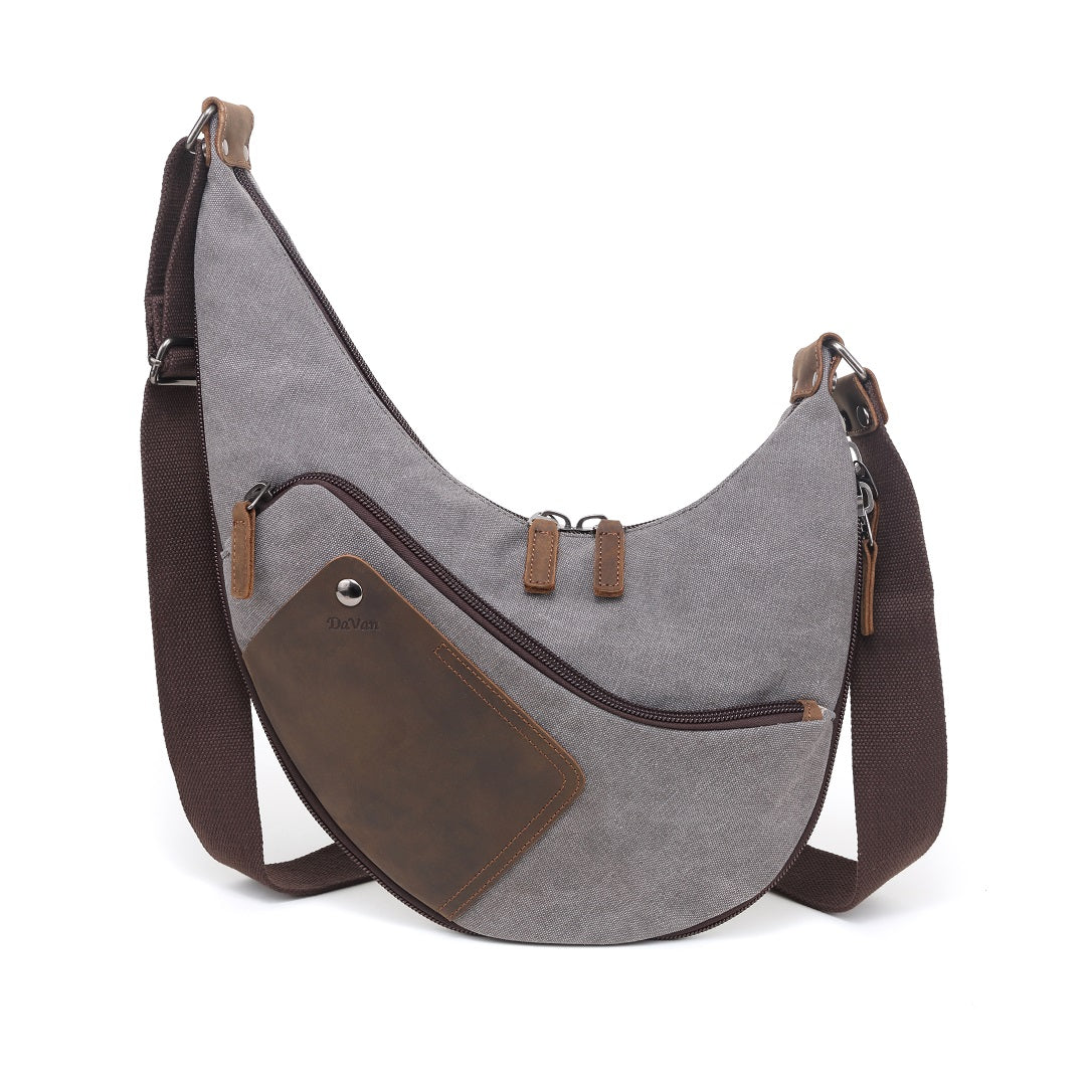 Multifunctional Canvas Sling Bag