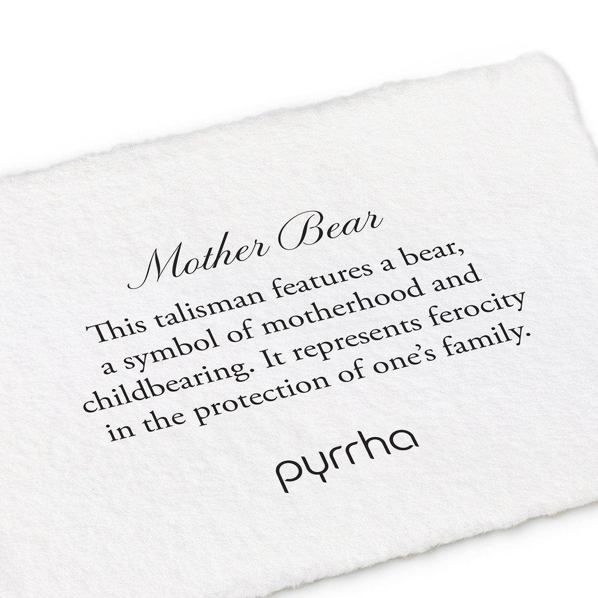 Mother Bear Talisman