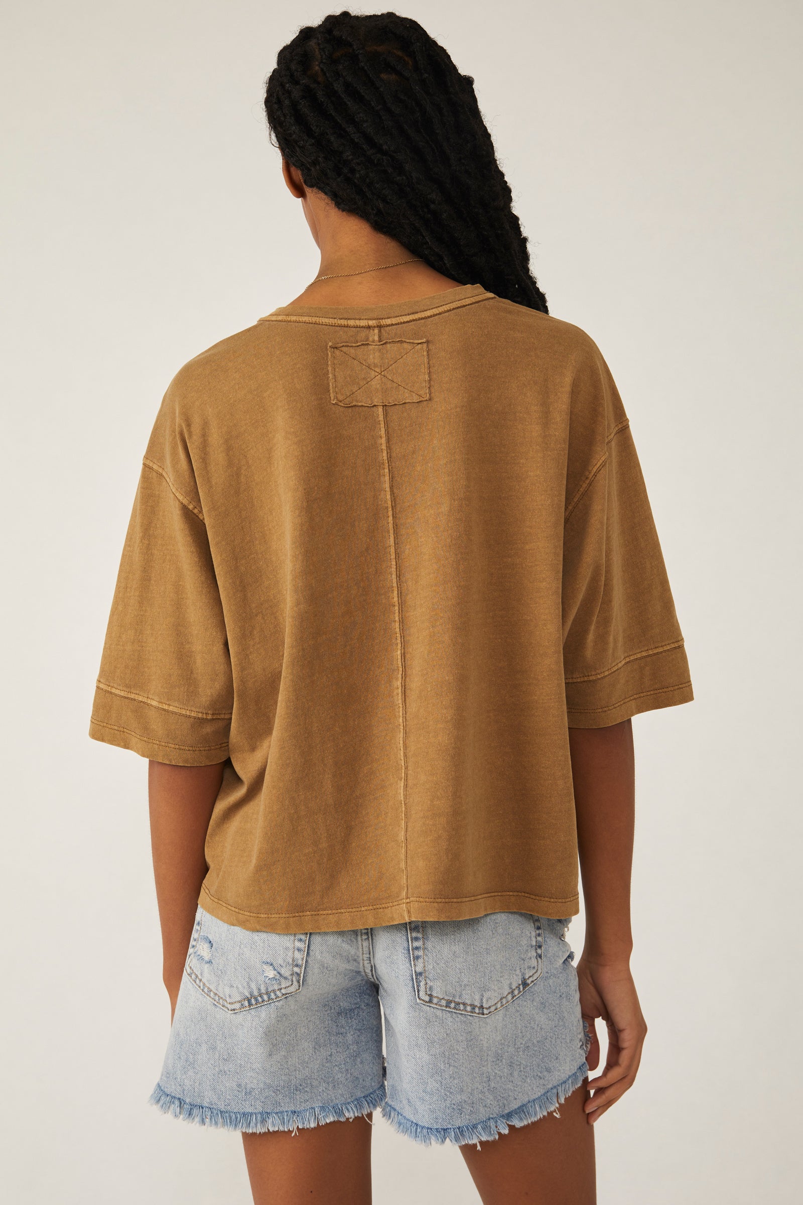 Alissa Tee-Golden Olive