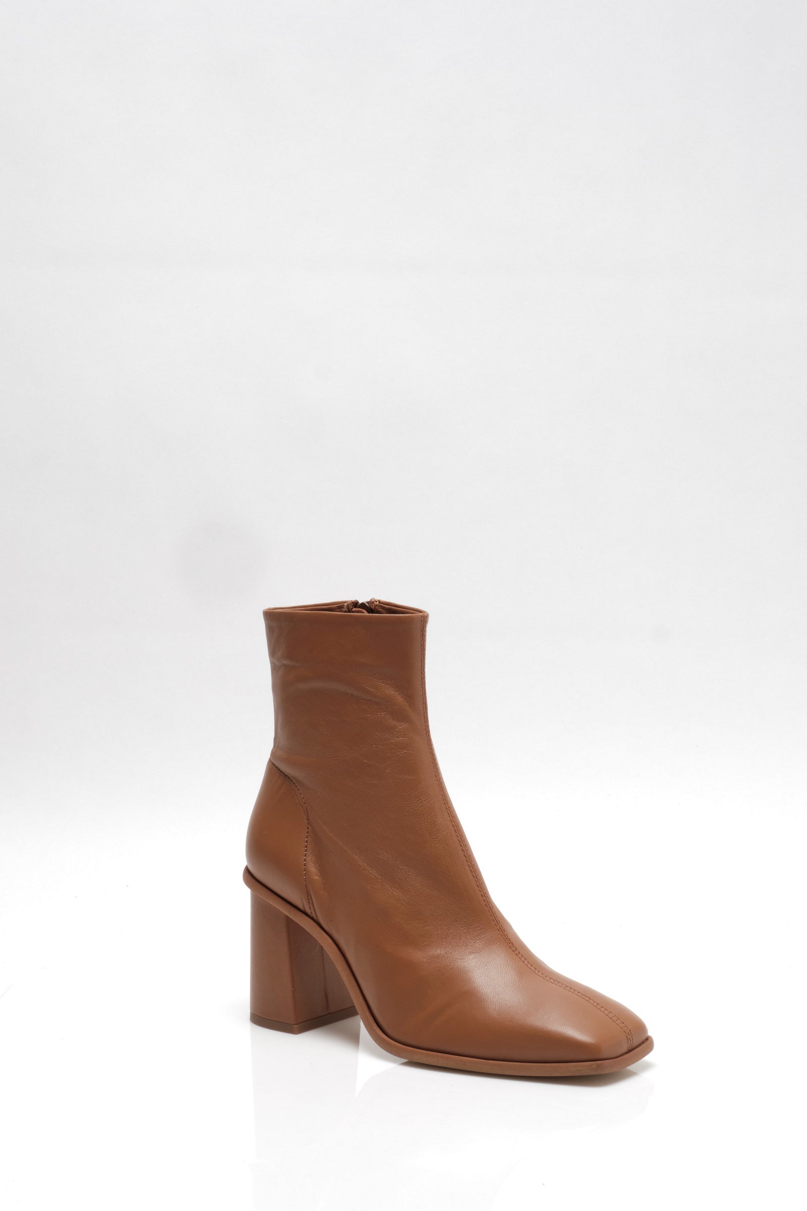 Sienna Ankle Boot - Cognac