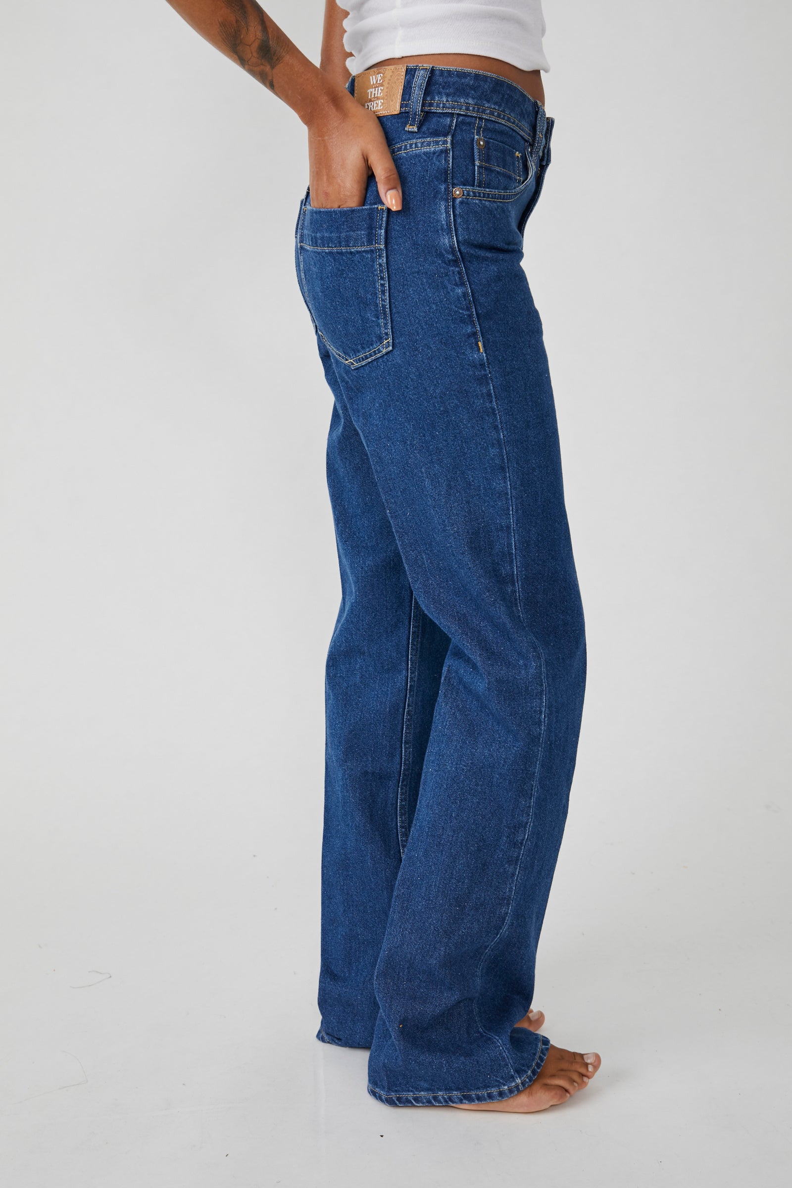 Ava High Rise Bootcut Jeans - Timeless Blue