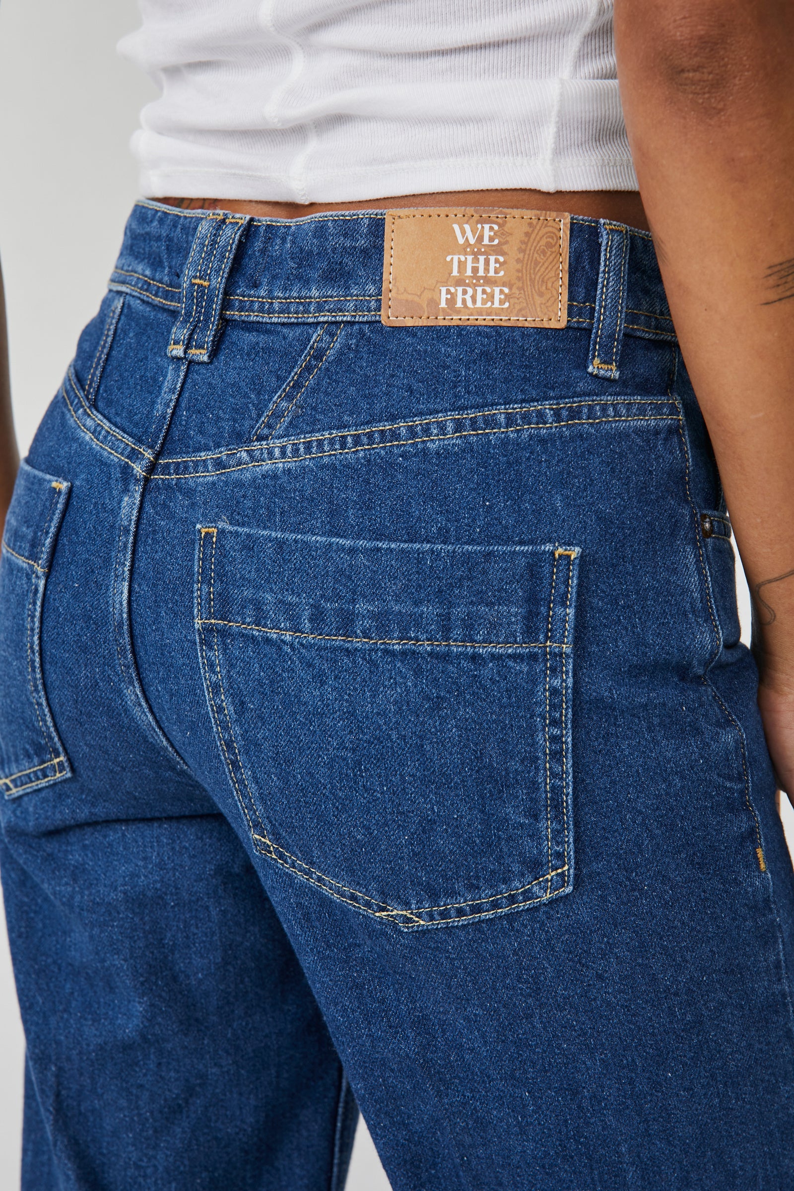 Ava High Rise Bootcut Jeans - Timeless Blue