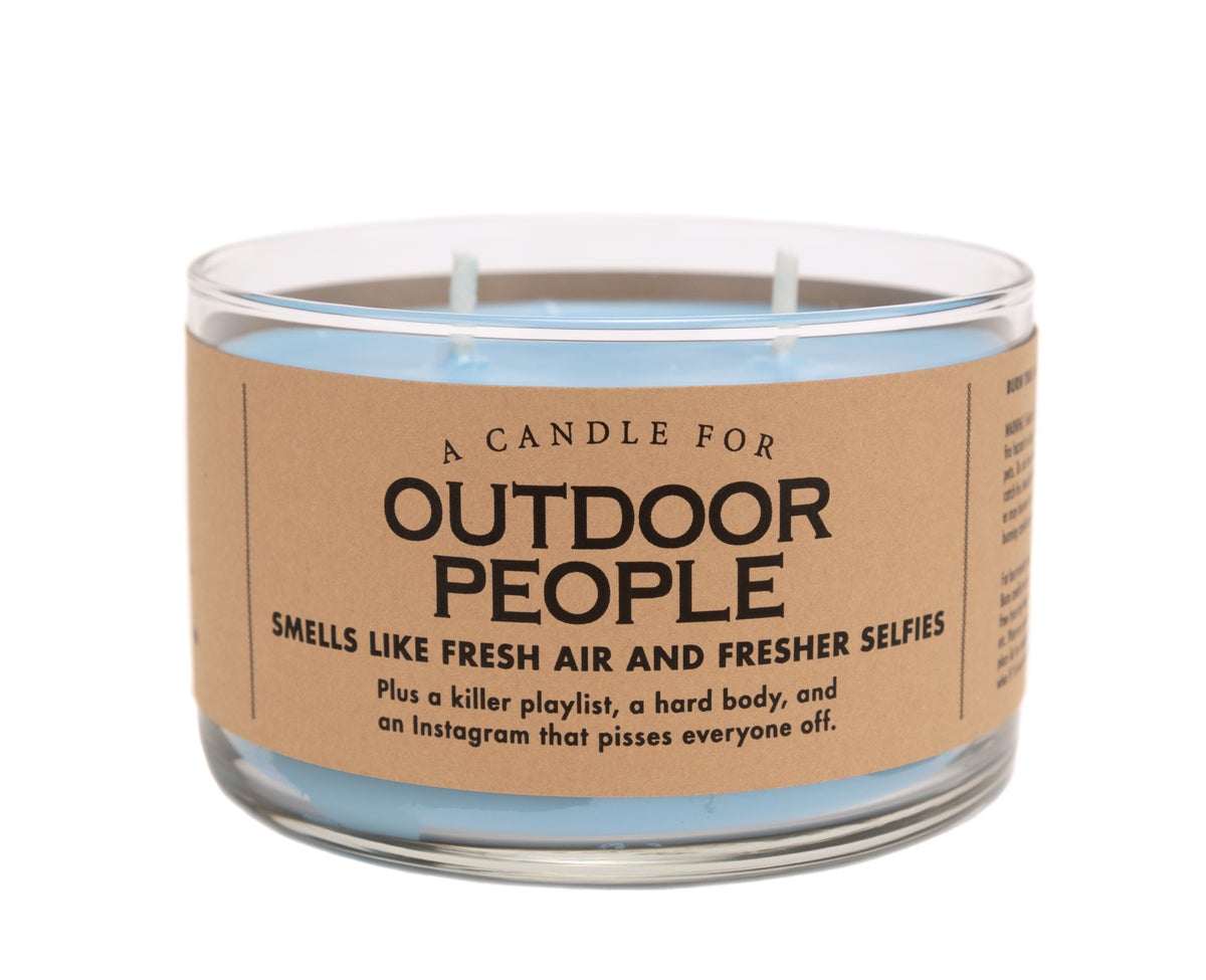 Outdoor People Candle