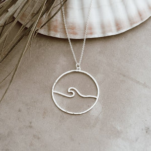 Pacifica Necklace-Silver