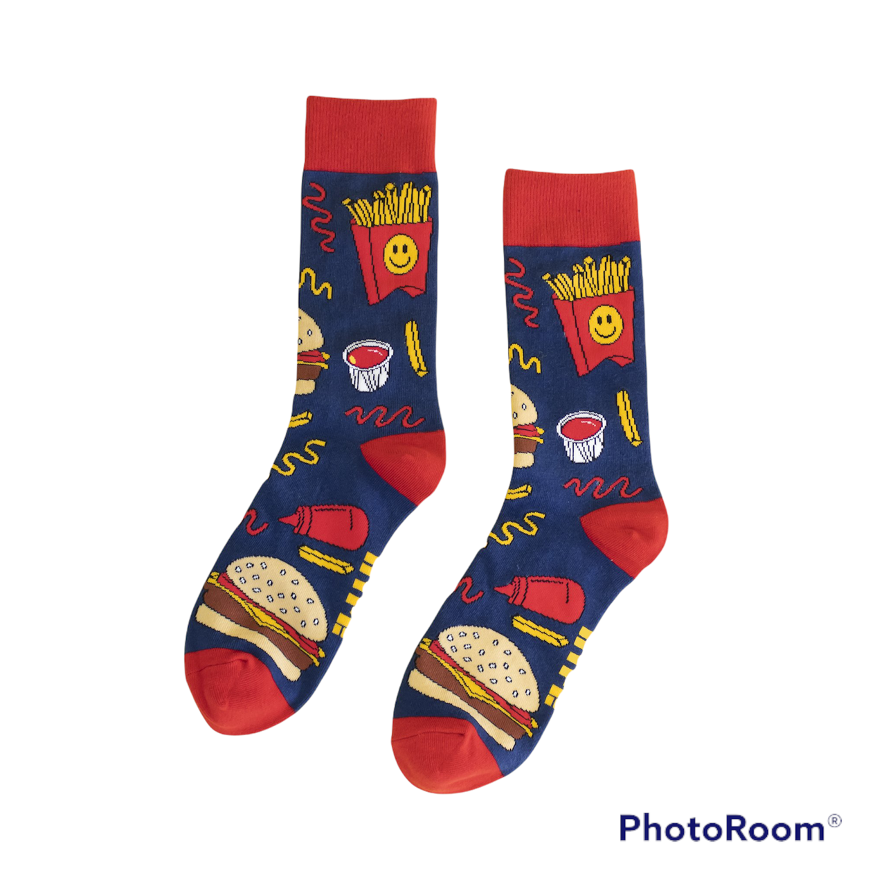 Burger & Fries Socks (Unisex)