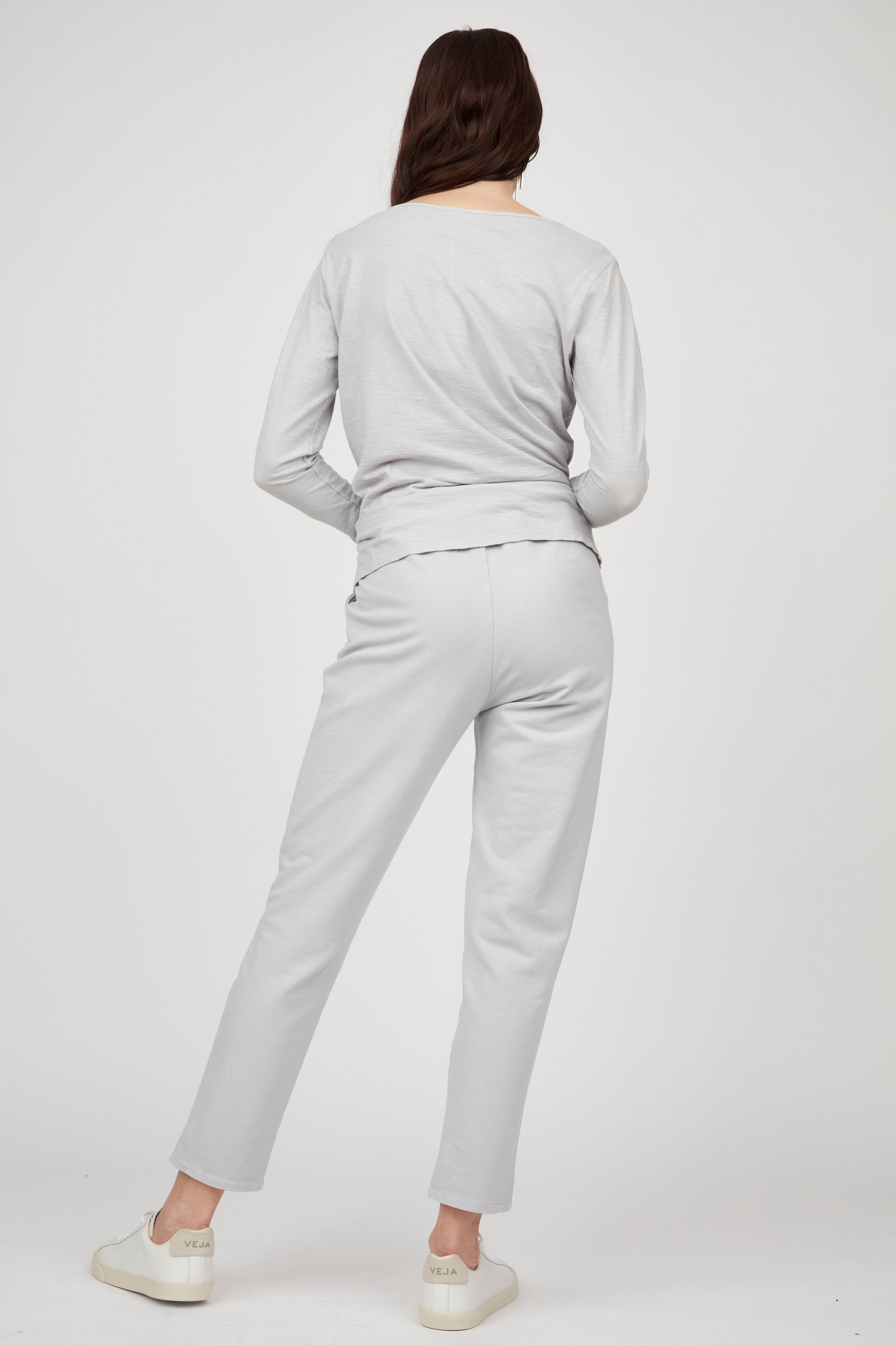 Slim Cut Jogger Pant in Terry Cotton