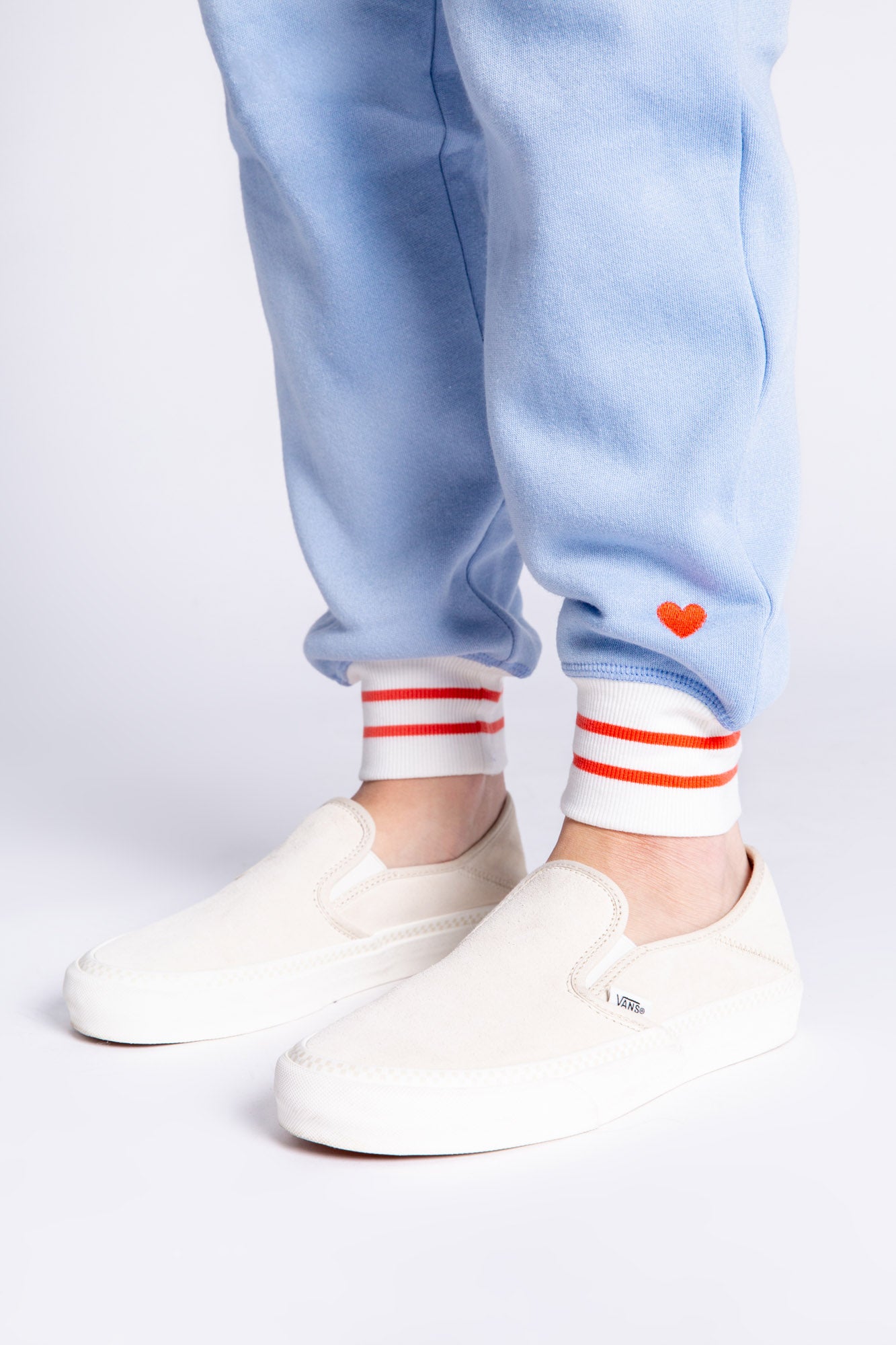 Happy Days Are Here Jogger Pant-Ice Blue