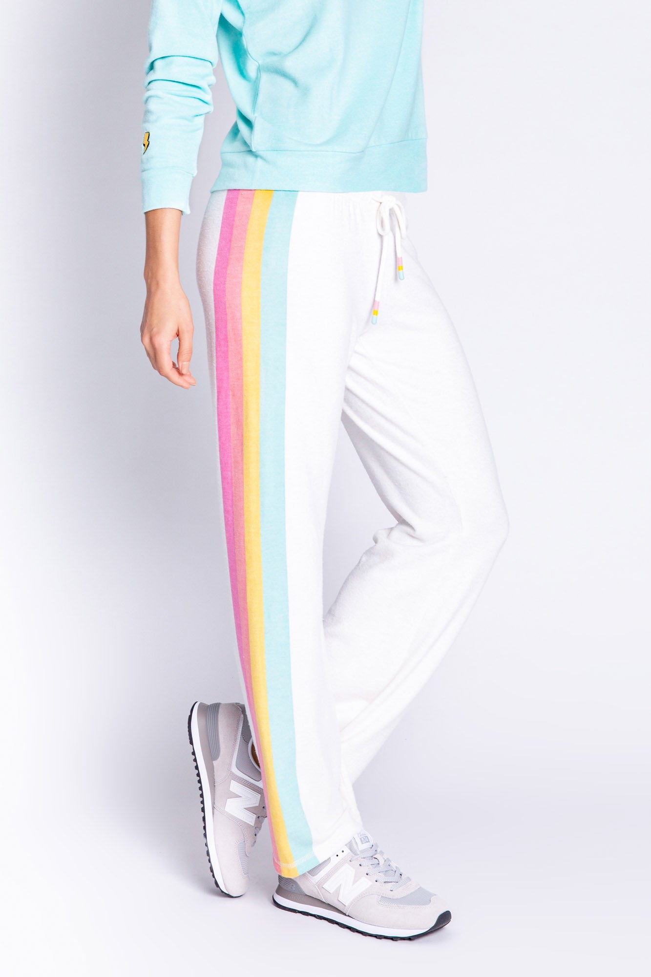 Love Makes The World Go Round Wide Leg Striped Pant