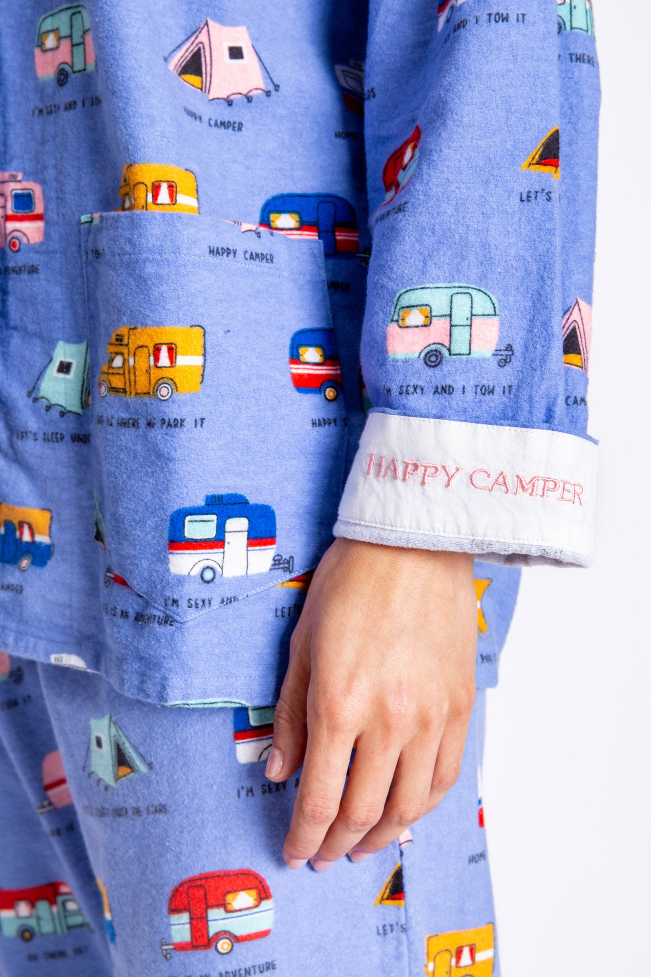 Camper Flannel PJ Set