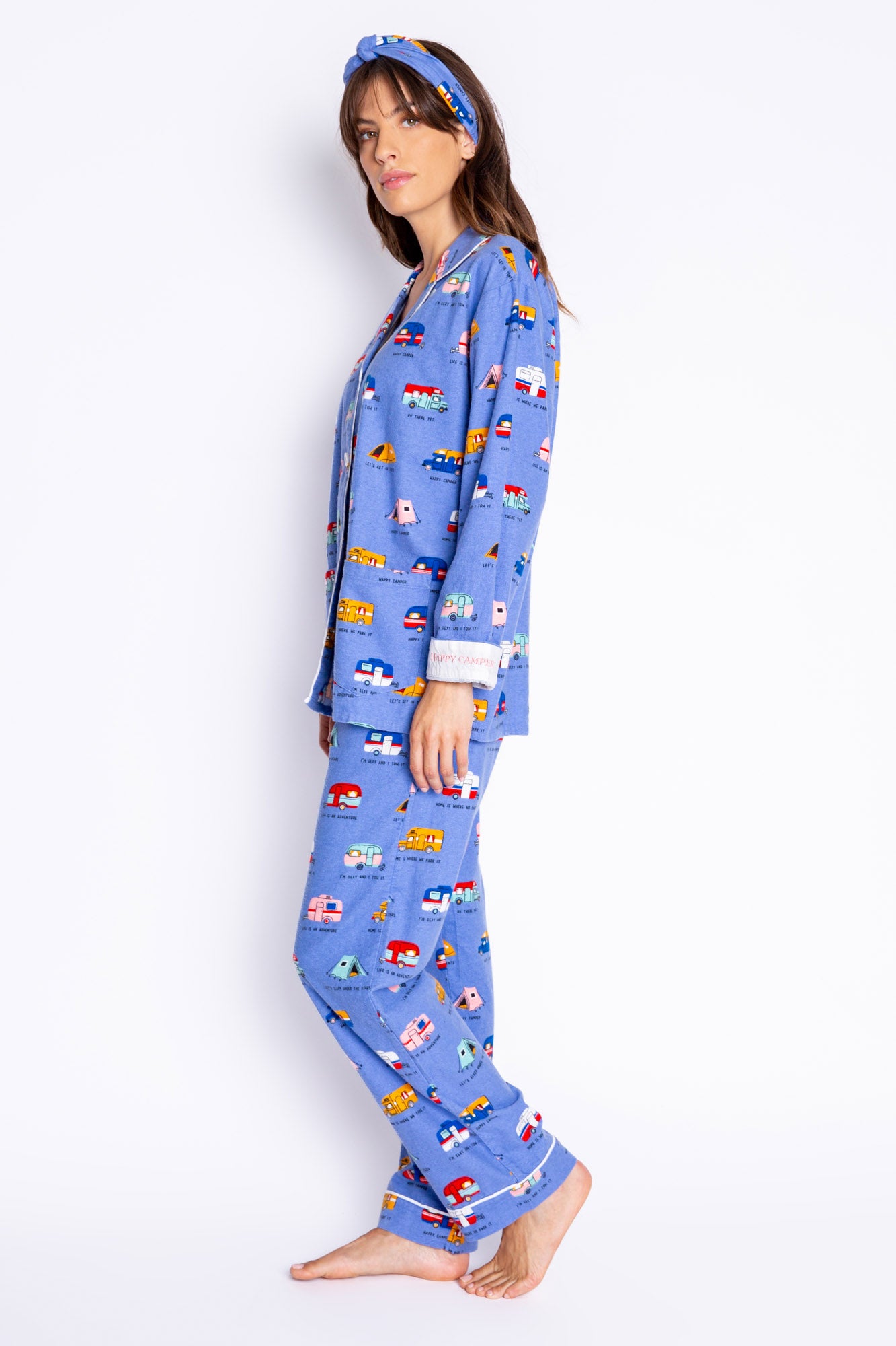 Camper Flannel PJ Set