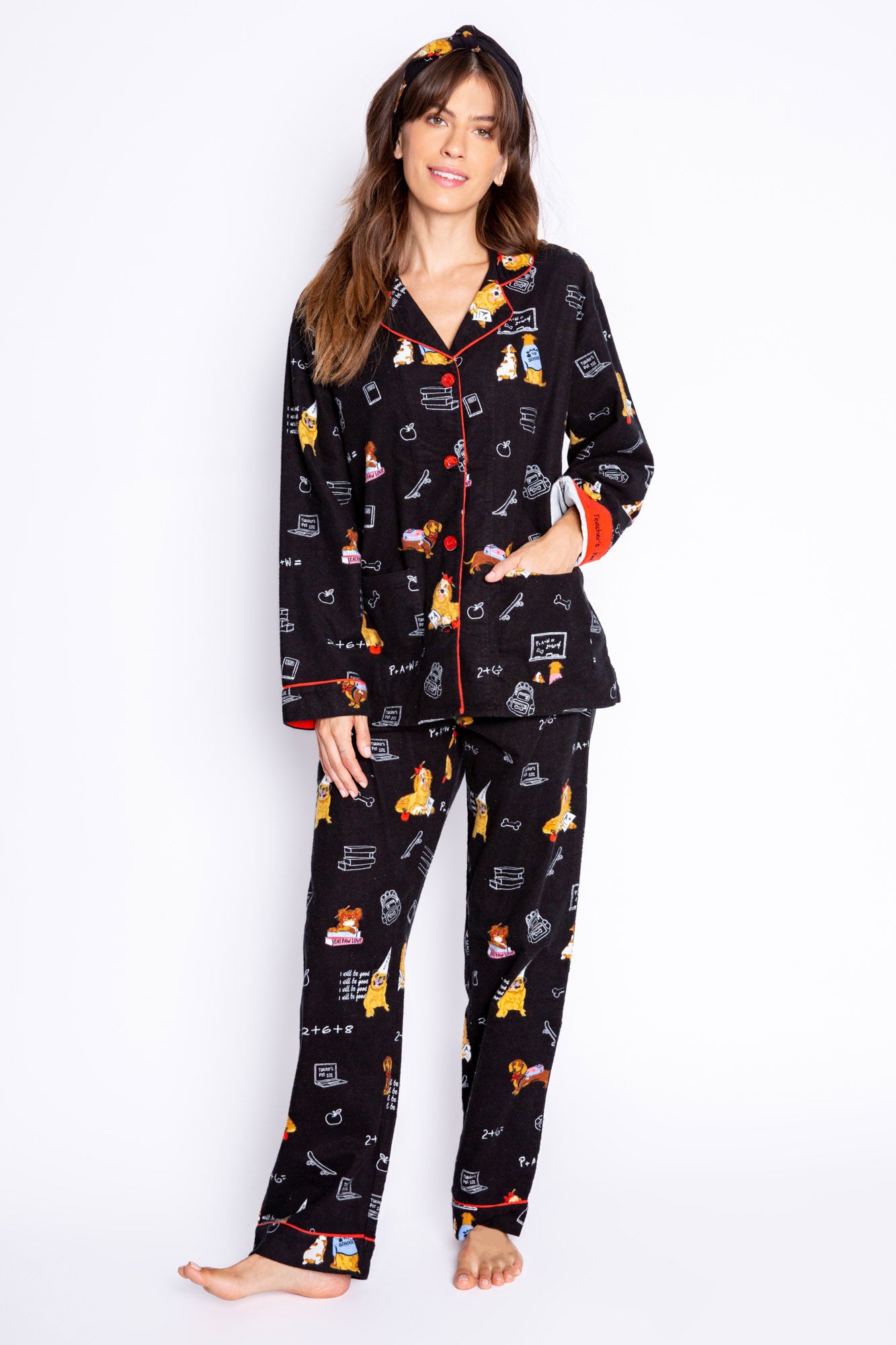 Teachers Pet Flannel PJ Set