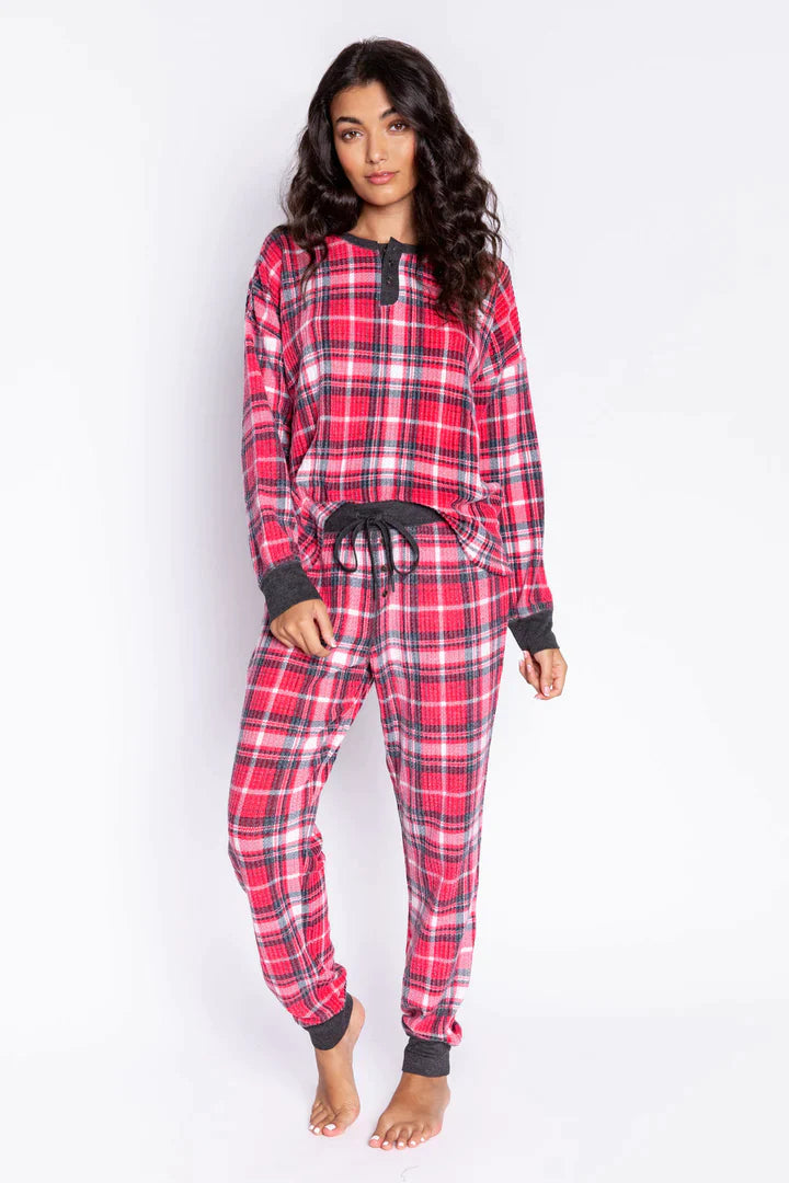 Ski Jammie Classics Set - Soft Plaid