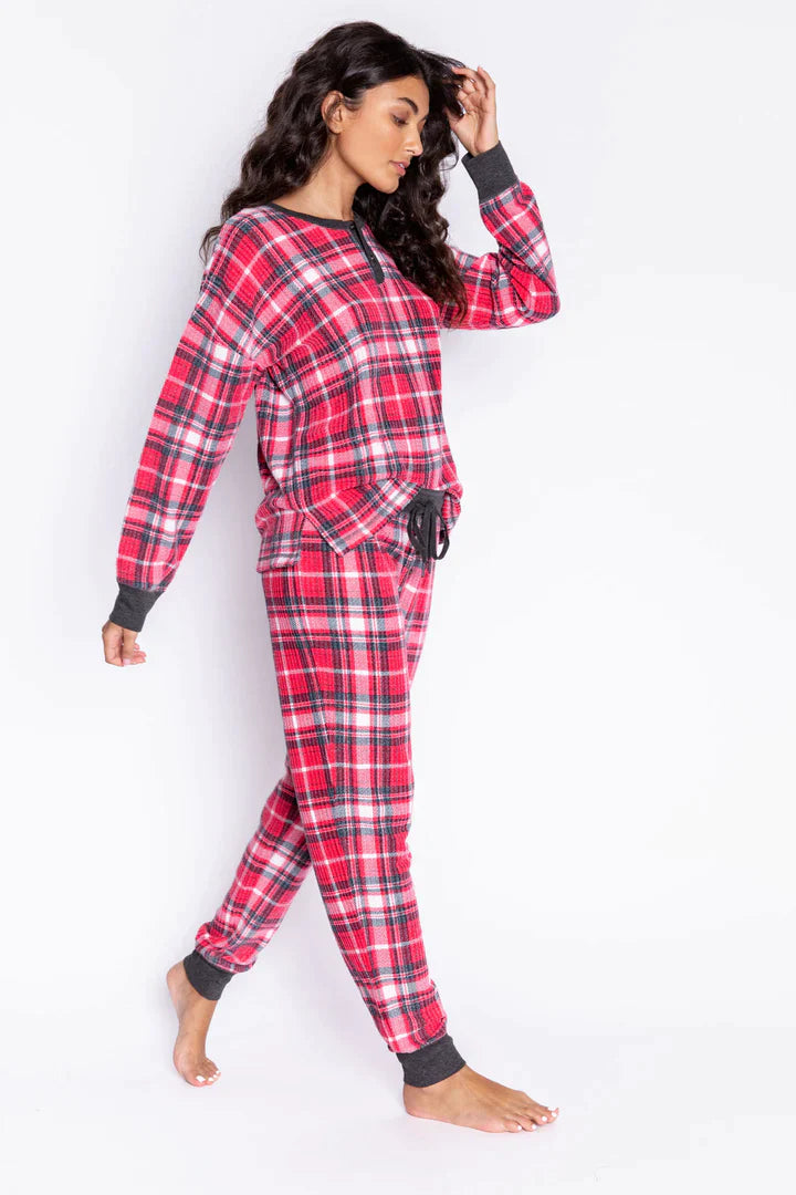 Ski Jammie Classics Set - Soft Plaid