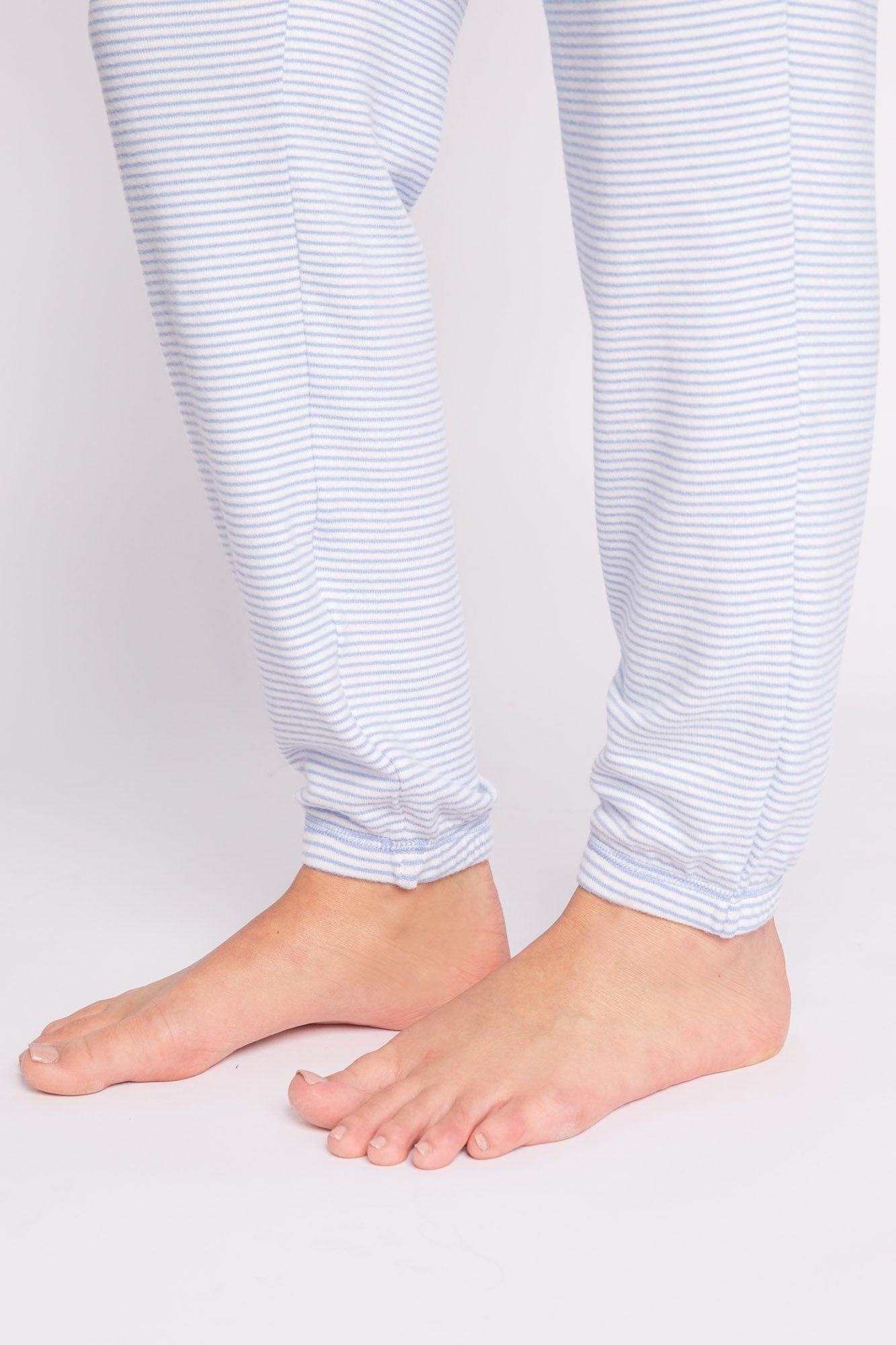 Mini Me Striped Banded Pant - Peri