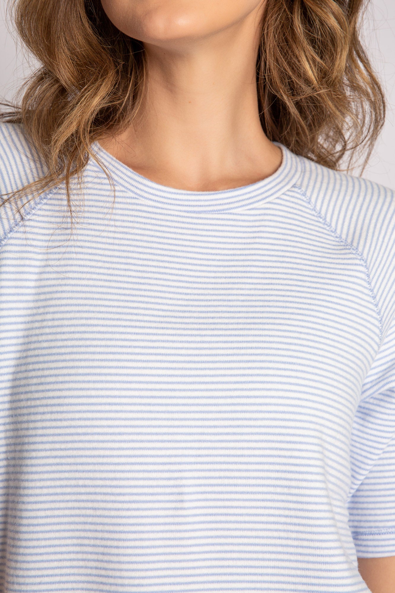 Mini Me Striped Short Sleeve Top - Peri