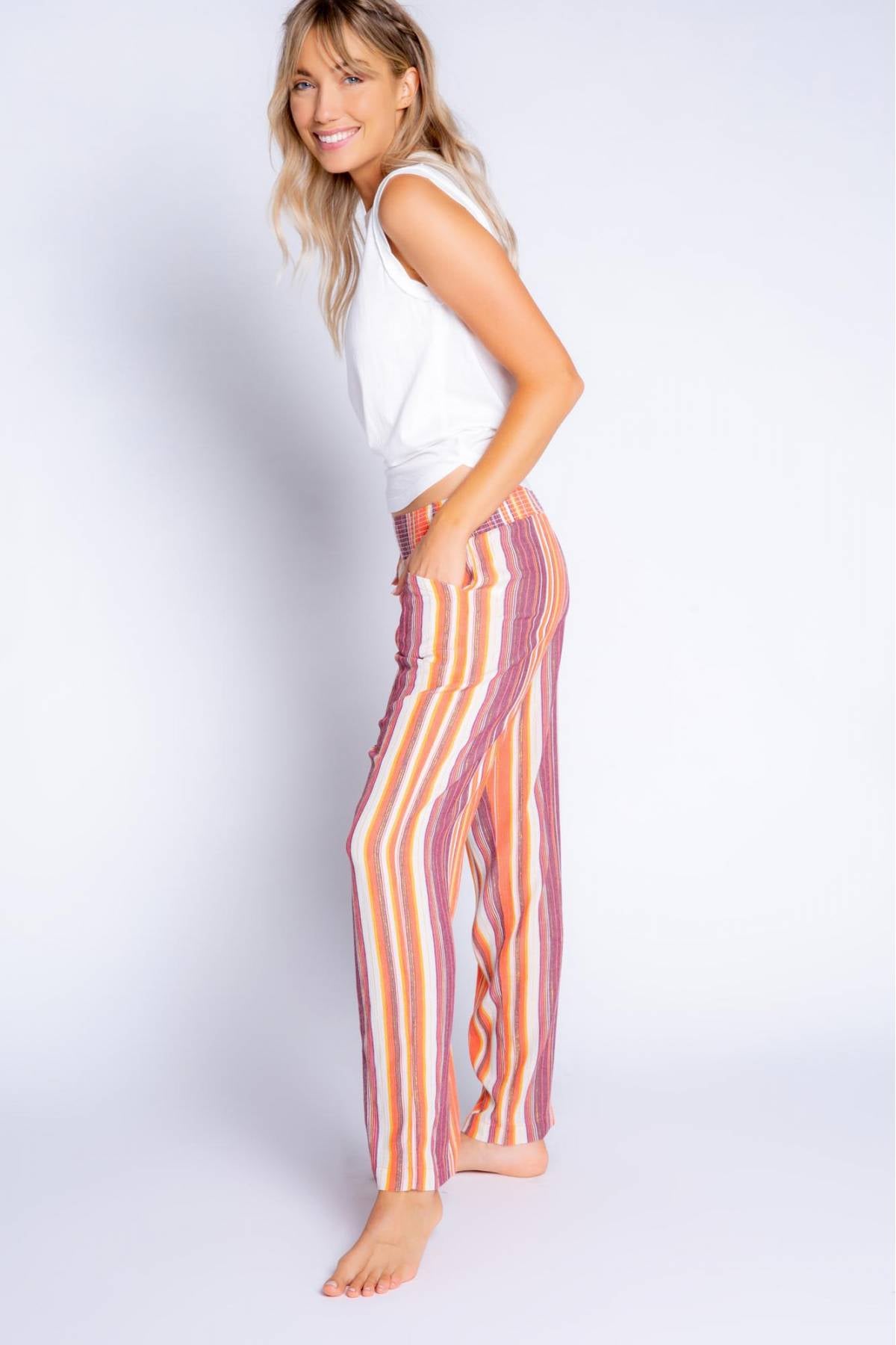 Metal Slow Jams Multi Stripe Pant