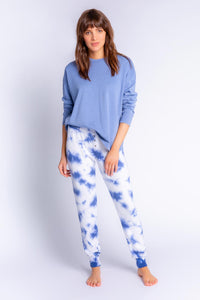 Blue Tide Tie Dye Pant