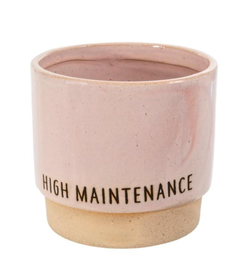 High Maintenance Pot - Pink