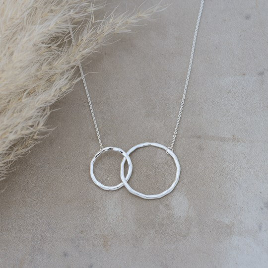 Sister Necklace-Silver